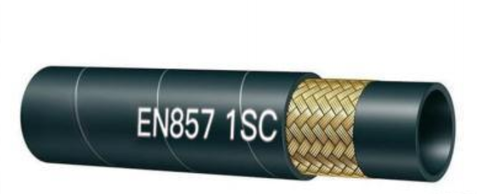 WRAPPED COVER STEEL WIRE REINFORCED HYDRAULIC HOSE