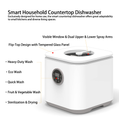 Smart Household Countertop Dishwasher