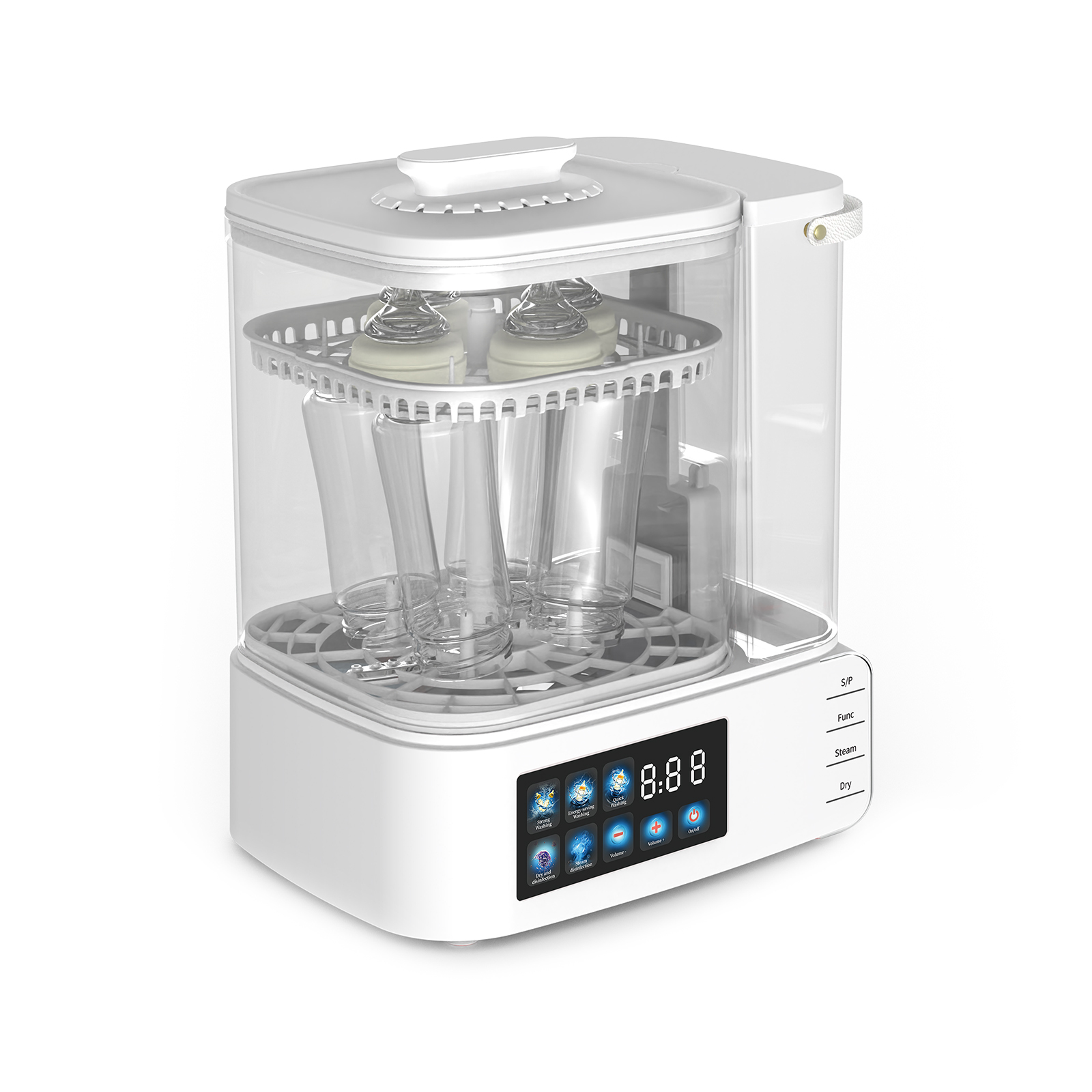 4-in-1 Automatic Baby Bottle Washer