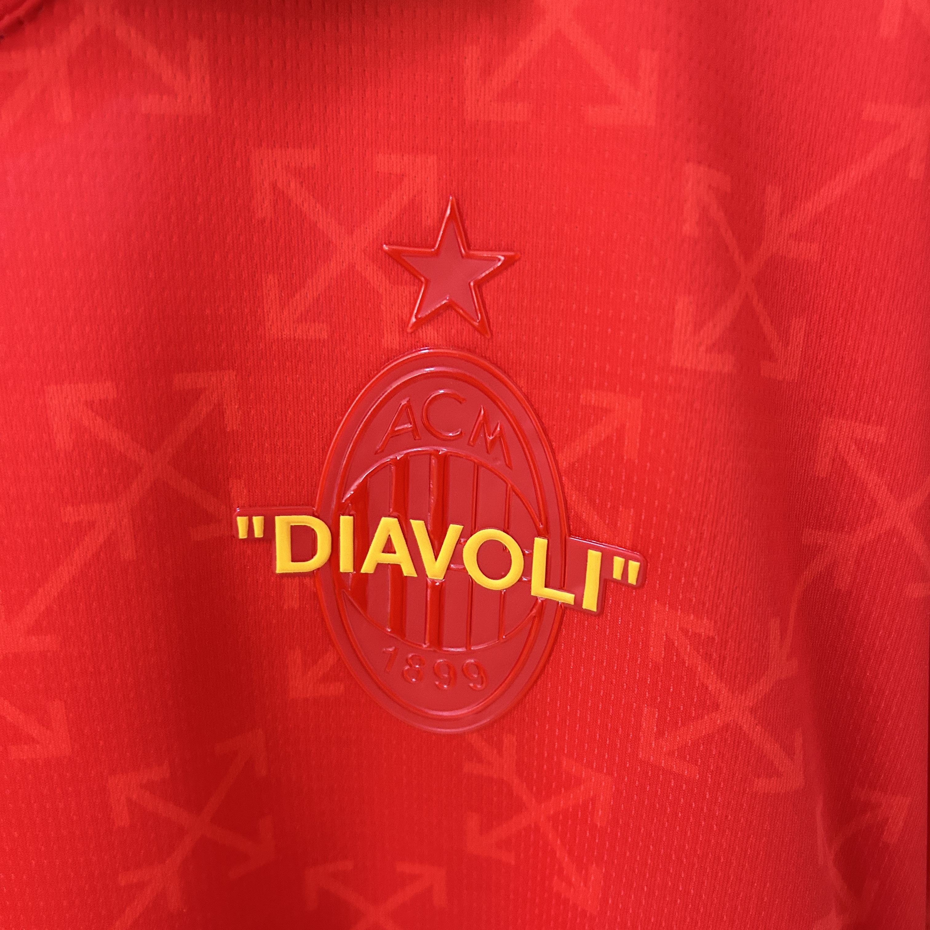 2025/26 AC Milan Red And Green Special Jersey