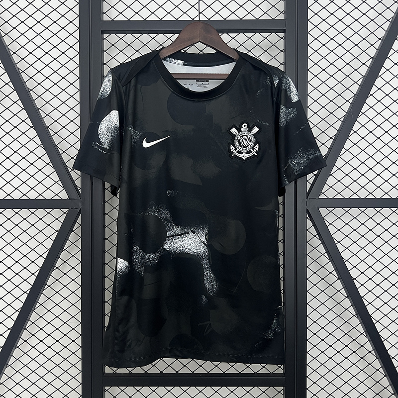 2025/26 Corinthians Black Training Jersey
