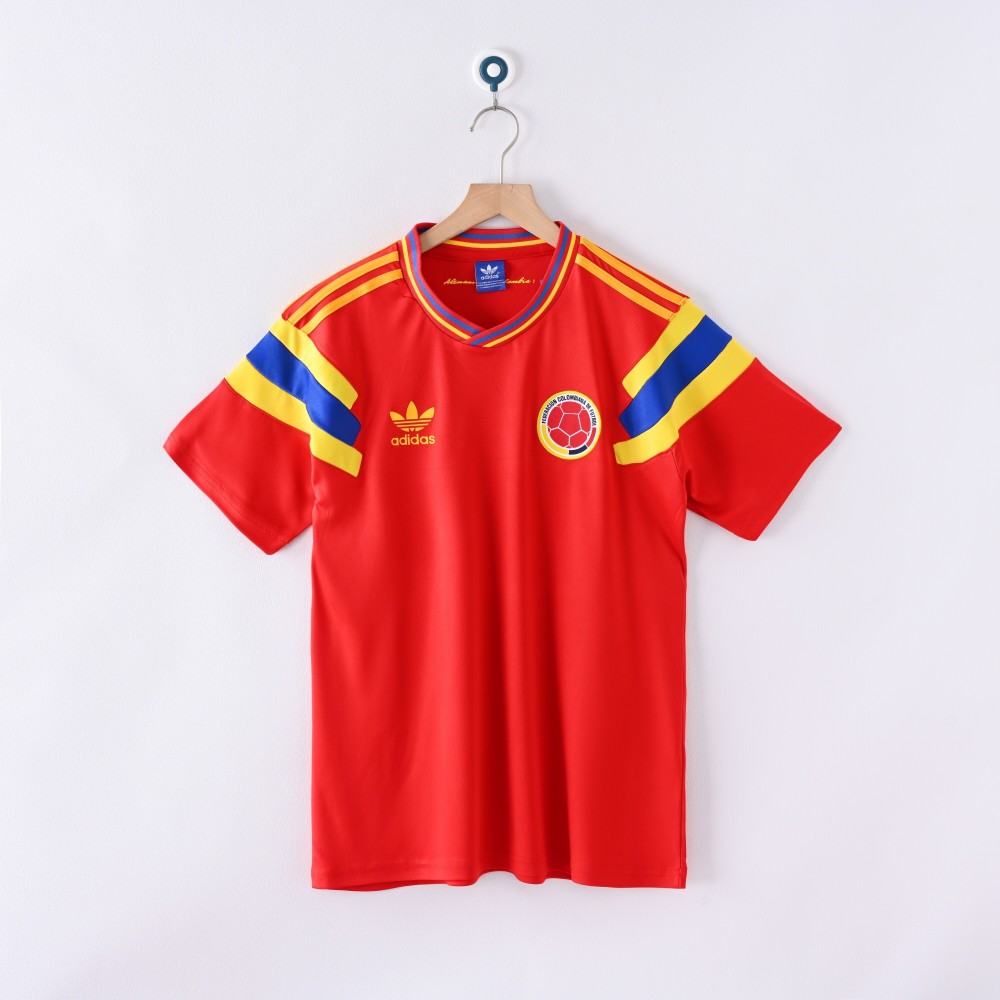1990 Colombia Away Retro Jersey