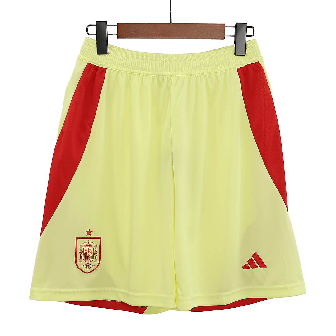 2024 Euro Spain Away Soccer Shorts
