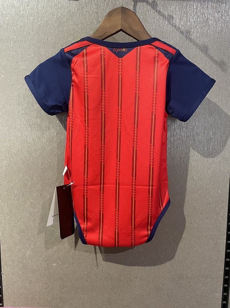 2026 World Cup Spain Home Baby Jersey