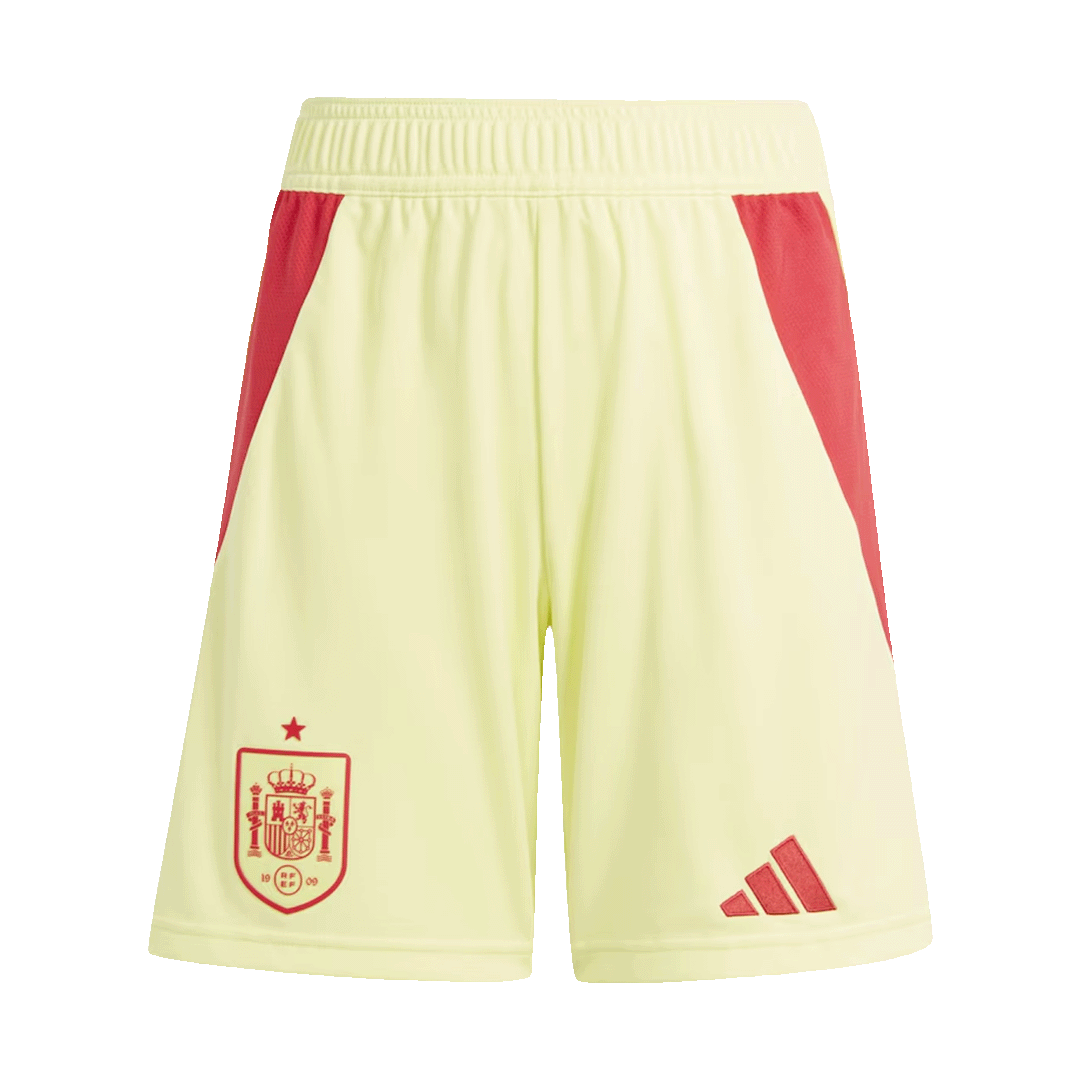 2024 Euro Spain Away Soccer Shorts