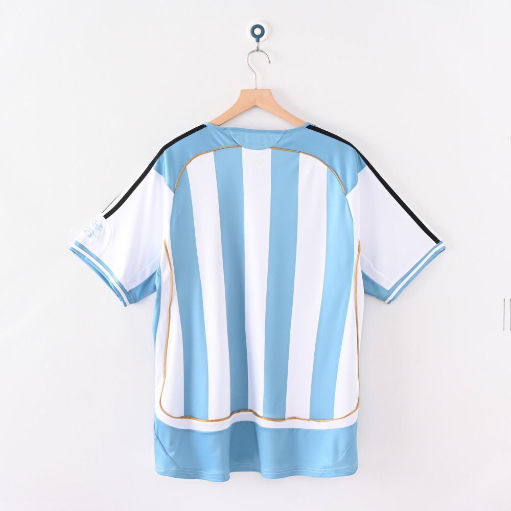 2006 World Cup Argentina Home Retro Jersey
