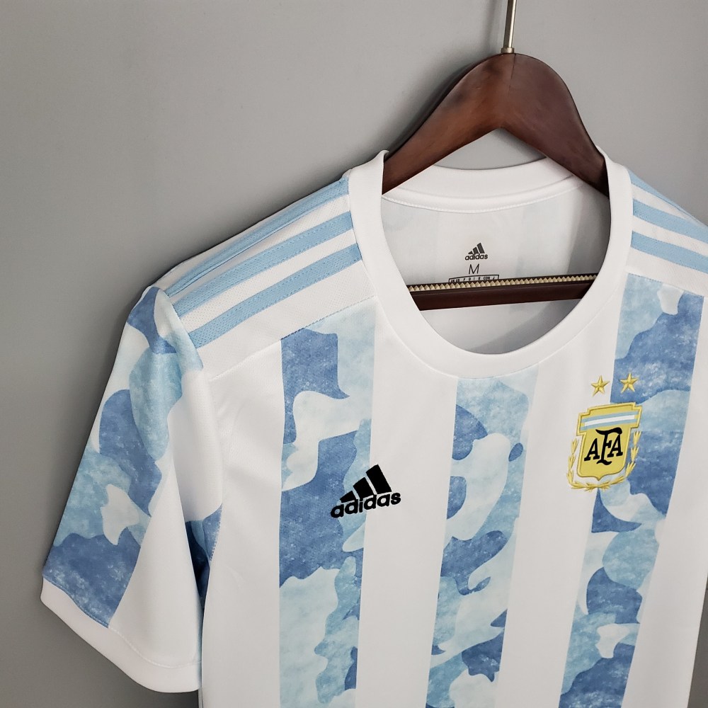 2021 Copa América Argentina Home Retro Jersey