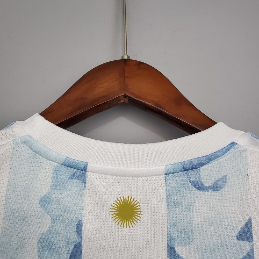 2021 Copa América Argentina Home Retro Jersey