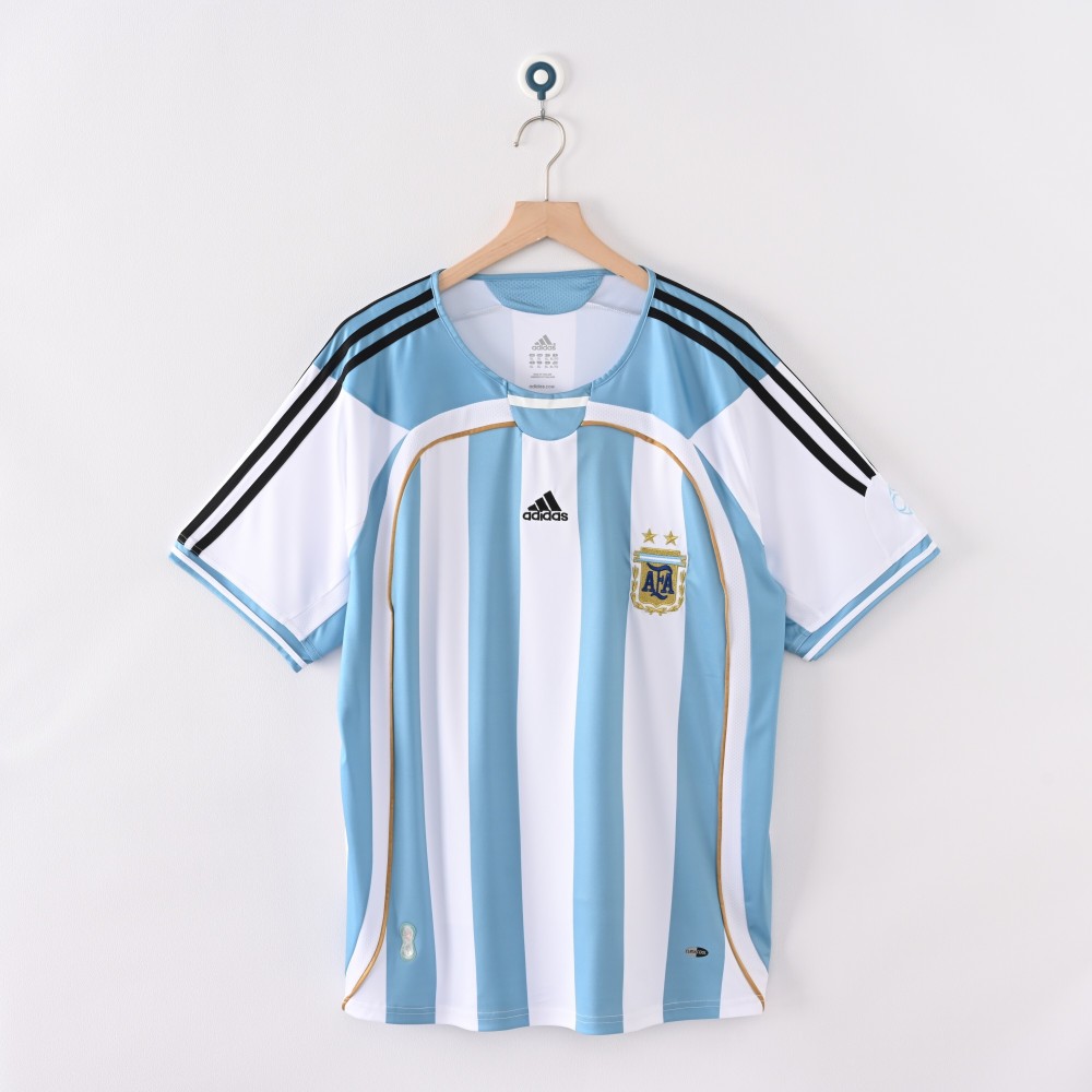 2006 World Cup Argentina Home Retro Jersey