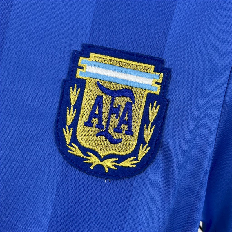 1986 World Cup Argentina Retro Jersey Away