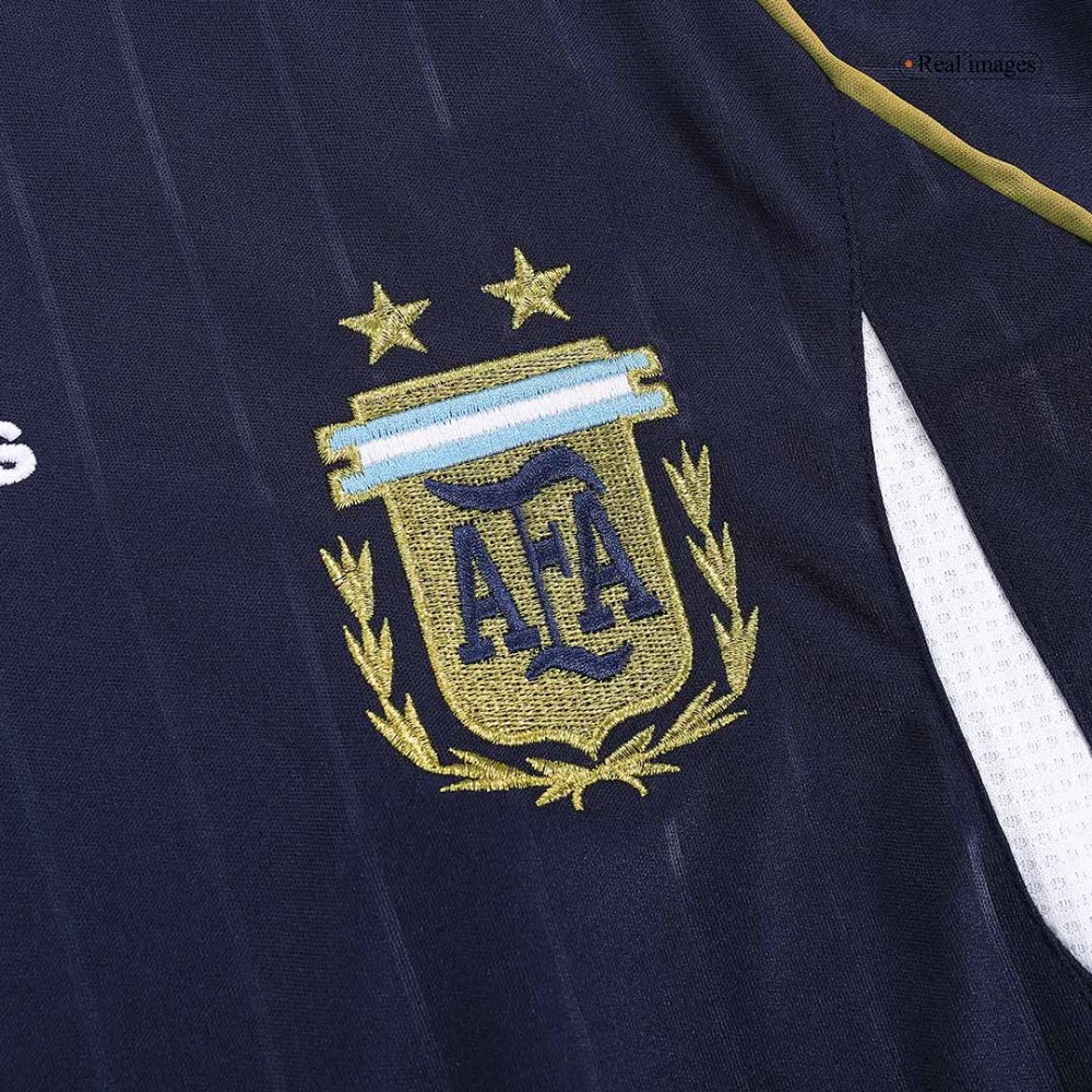 2006 World Cup Argentina Away Long Sleeve Retro Jersey