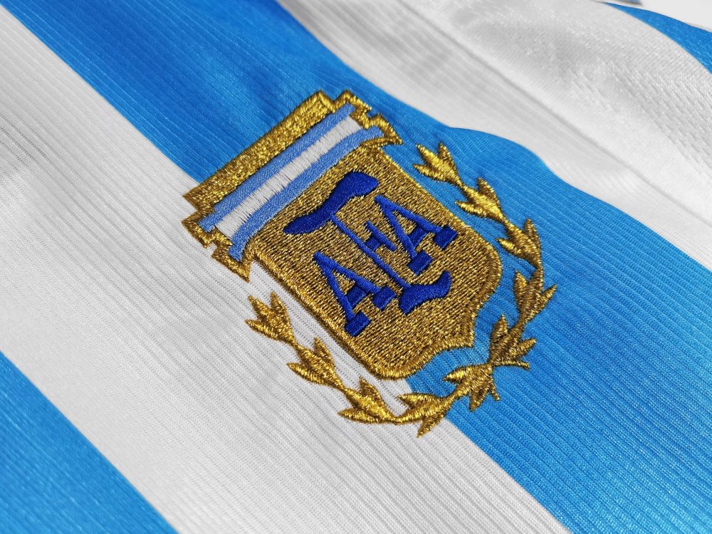 1998 World Cup Argentina Retro Jersey Home
