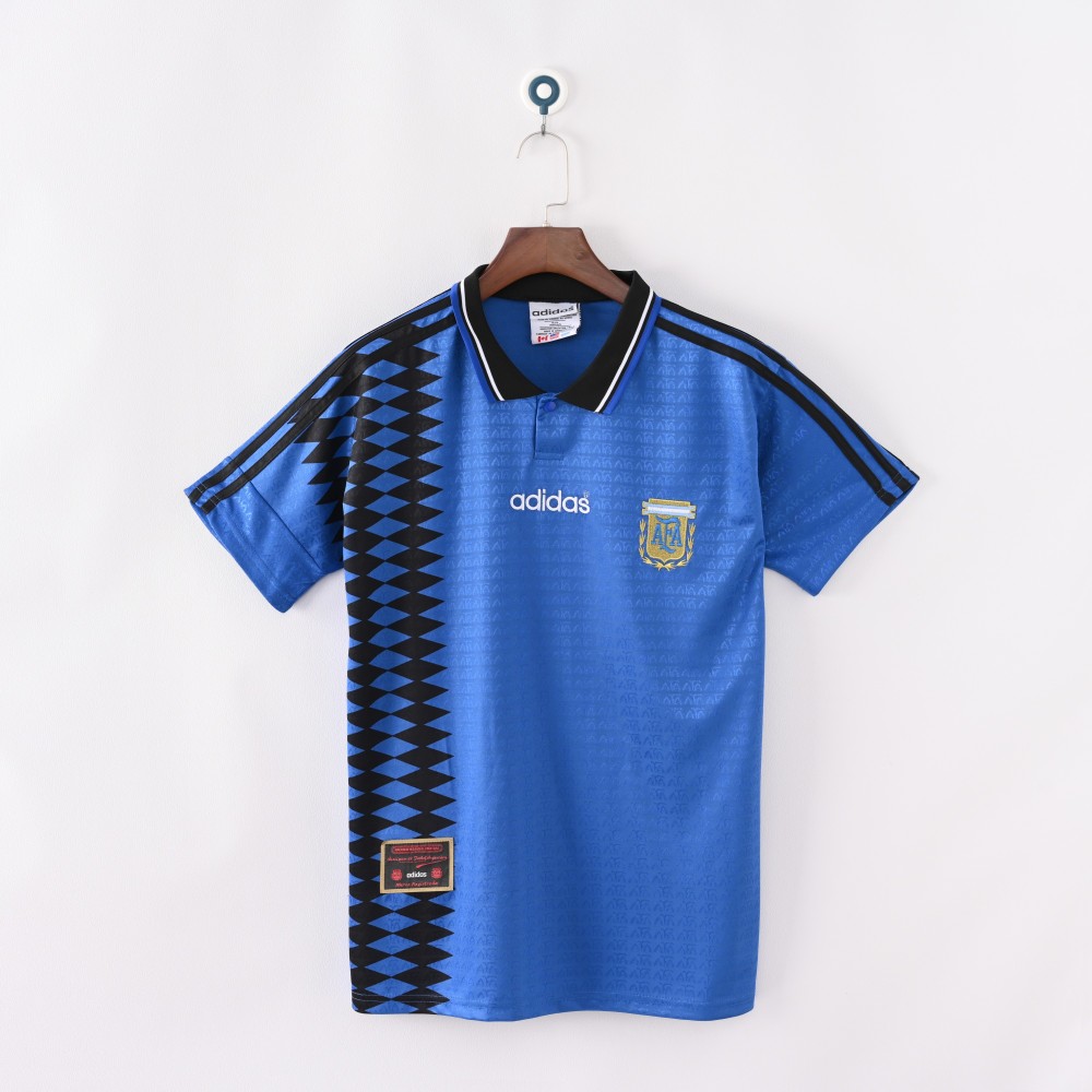 1994 World Cup Argentina Retro Jersey Away