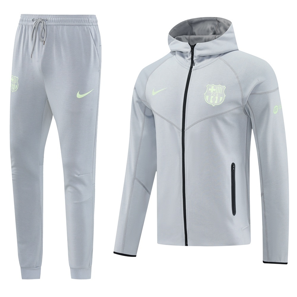 2025/26 Barcelona Hoodie Jacket Set (Jacket+Pants)