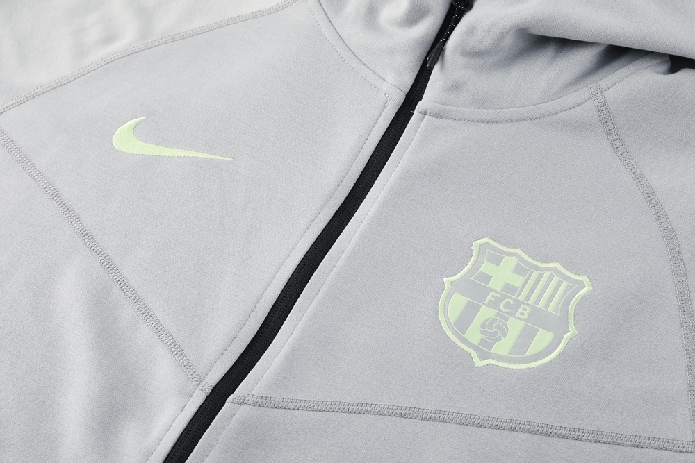 2025/26 Barcelona Hoodie Jacket Set (Jacket+Pants)