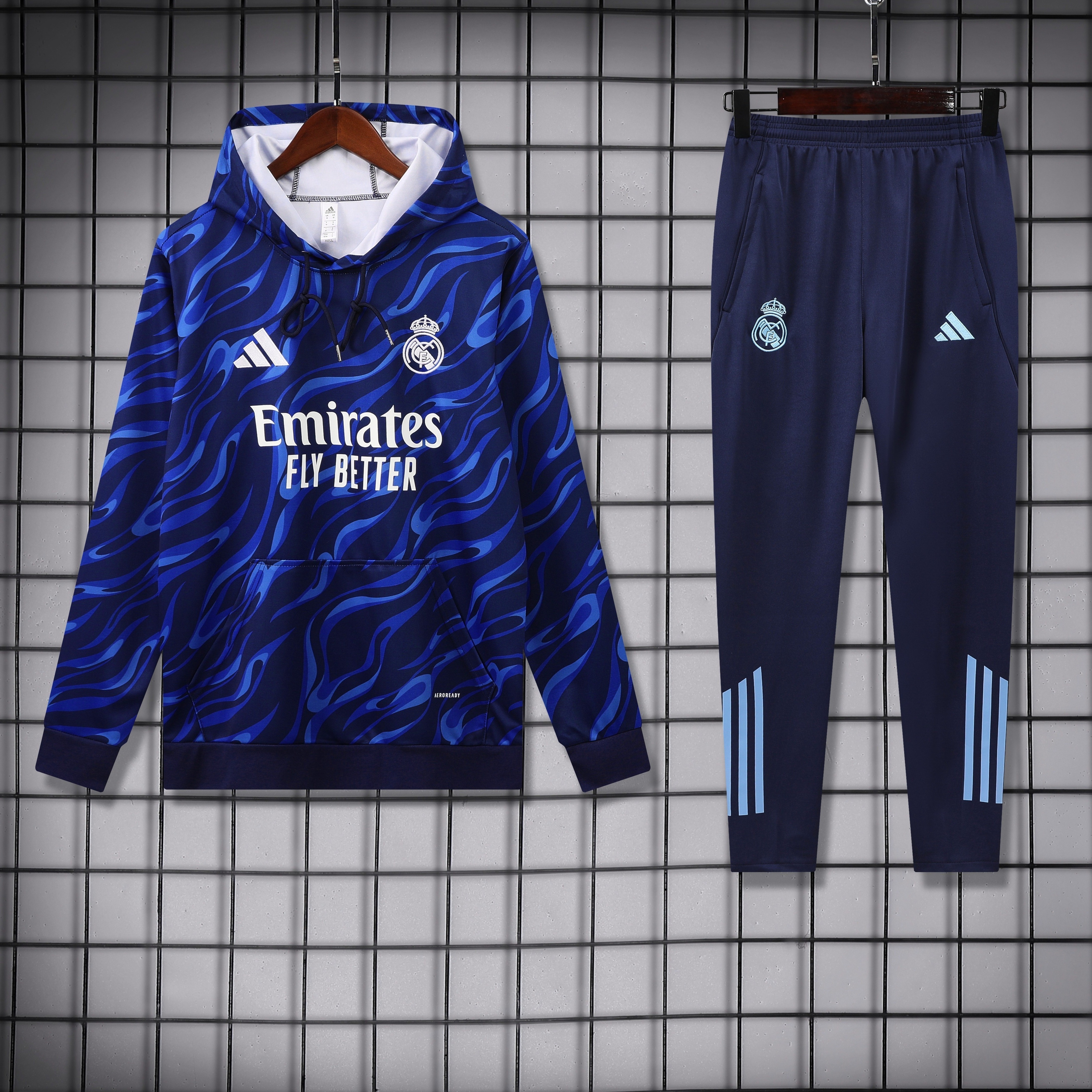 2025/26 Real Madrid Hoodie Set (Top+Pants)
