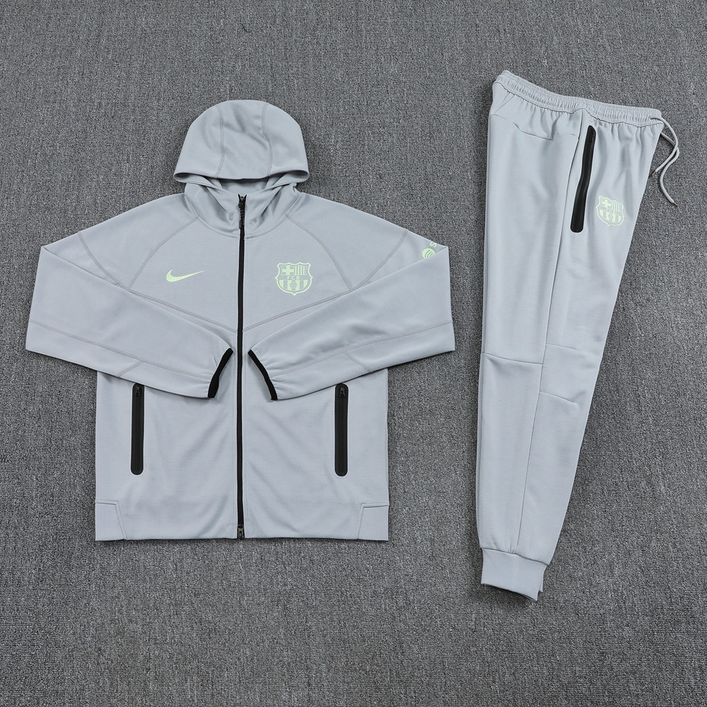 2025/26 Barcelona Hoodie Jacket Set (Jacket+Pants)