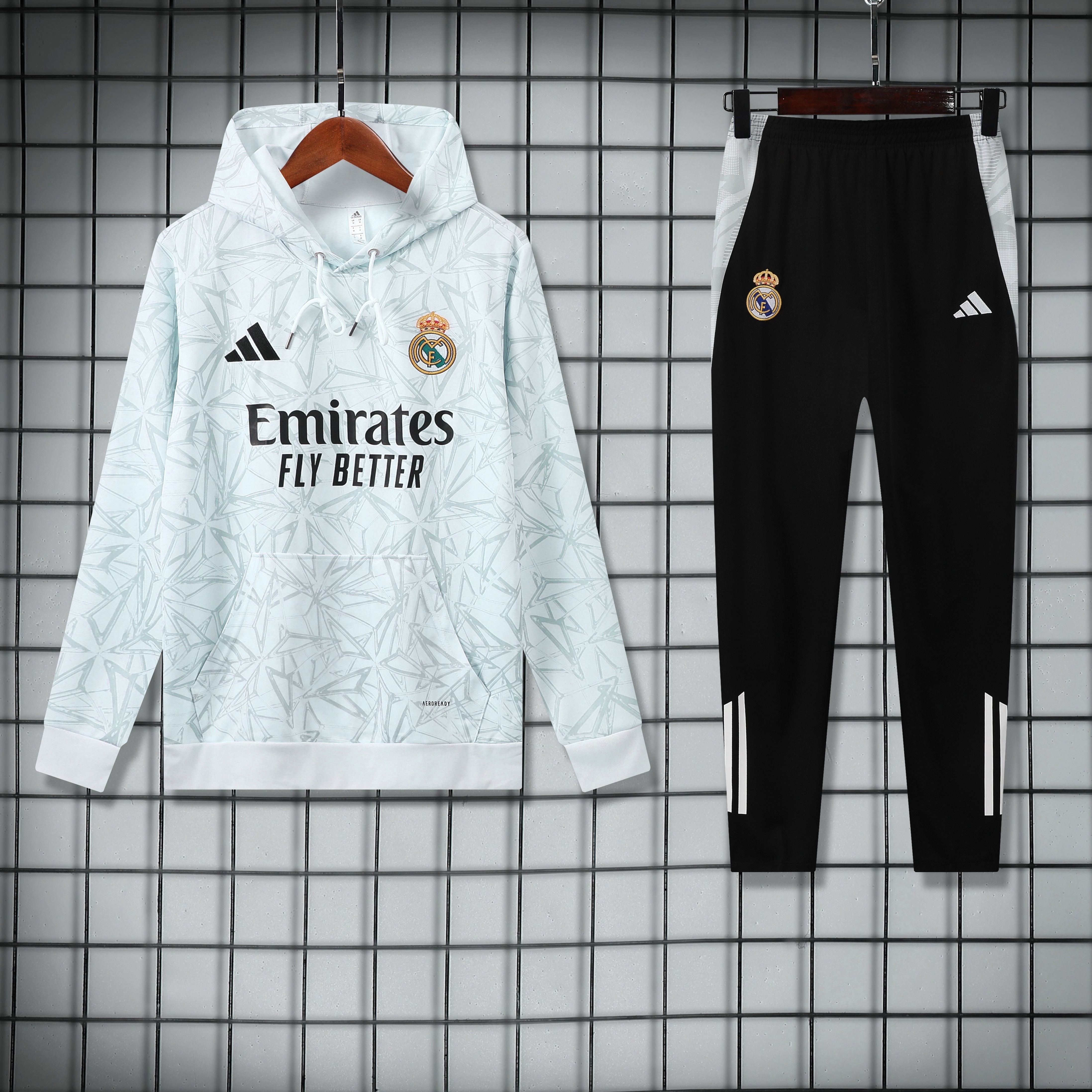2025/26 Real Madrid Hoodie Set (Top+Pants)