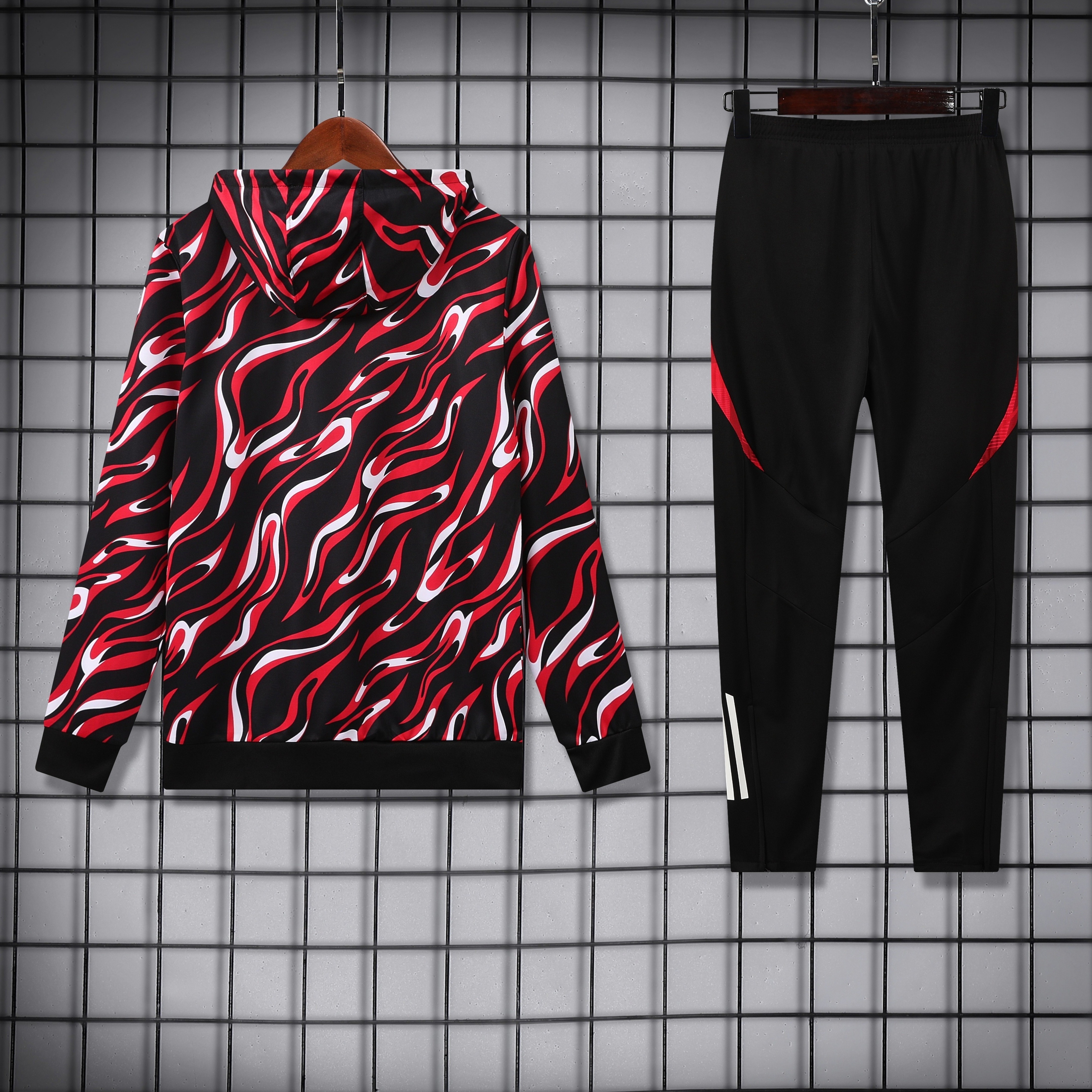 2025/26 Manchester United Hoodie Set (Top+Pants)