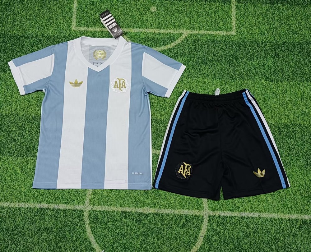 2024 Argentina 50th Anniversary Special Edition Kids Jersey