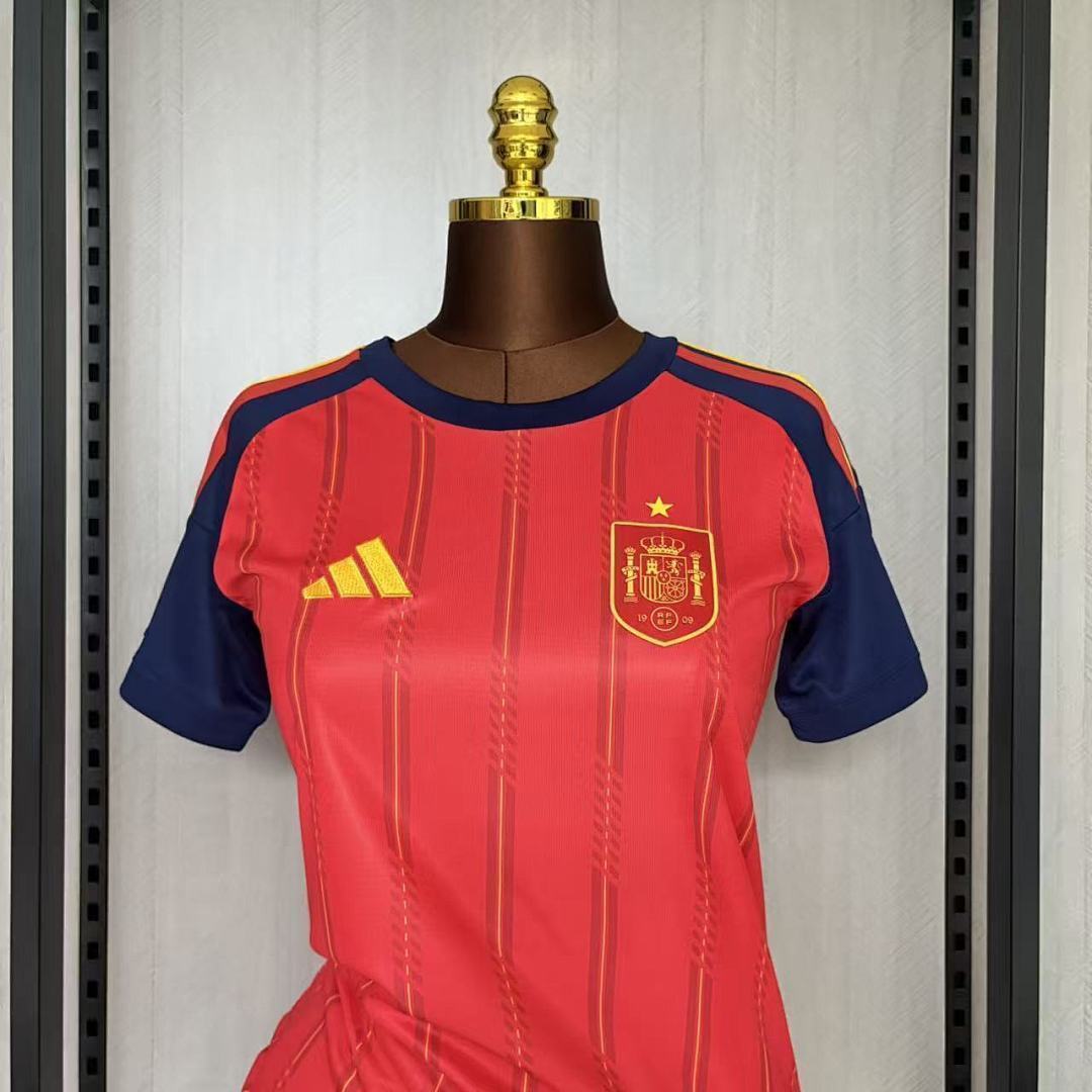 2026 World Cup Spain Home Woman Jersey
