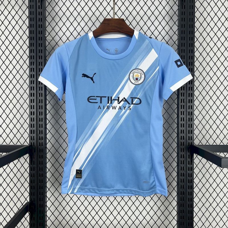 2025/26 Manchester City Home Woman Jersey