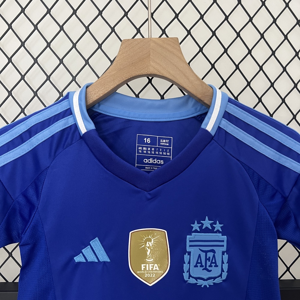 2024 Copa America Argentina Away Kids Jersey