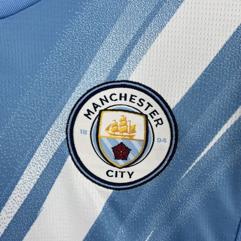2025/26 Manchester City Home Woman Jersey