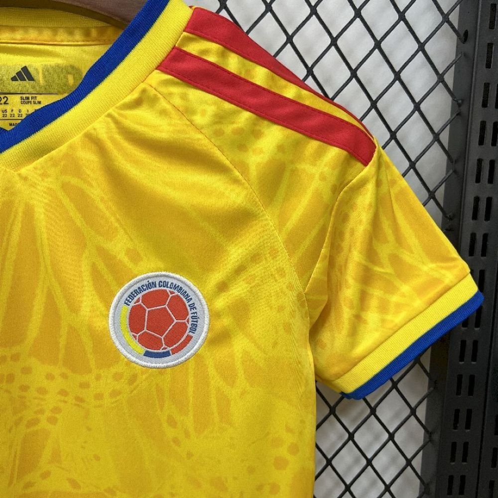 2026 World Cup Colombia Home Kids Jersey