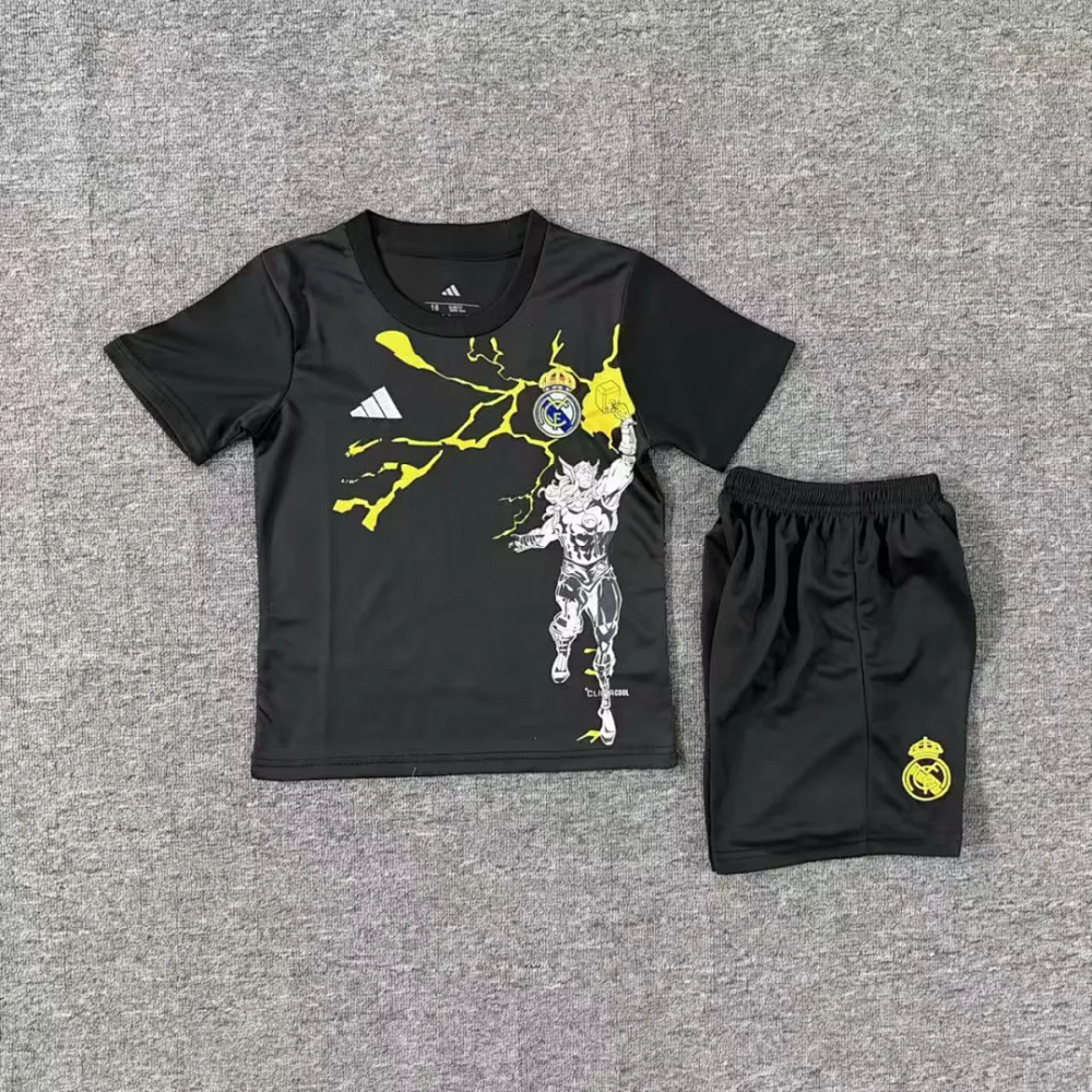 2025/26 Real Madrid Avengers - Pre-Match Special Version Kids Jersey