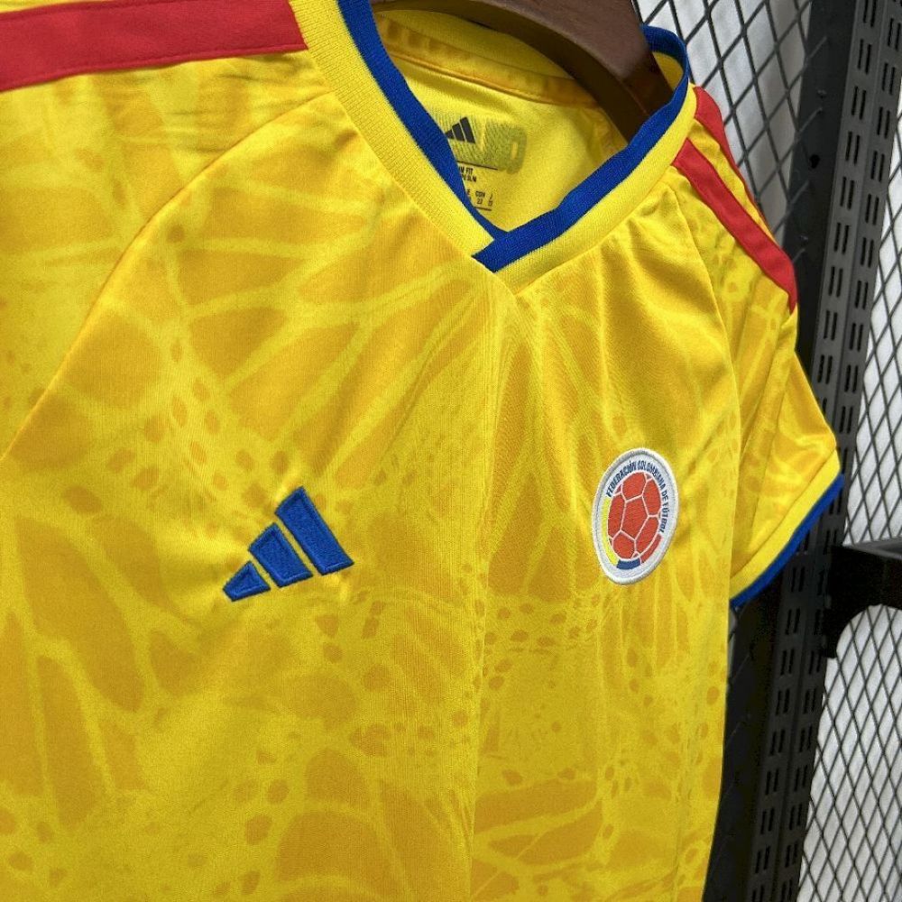 2026 World Cup Colombia Home Kids Jersey