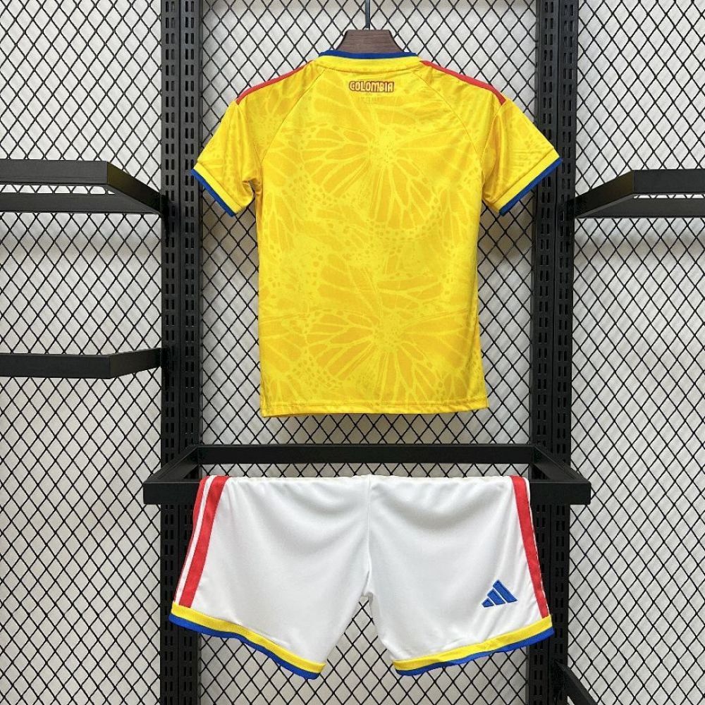 2026 World Cup Colombia Home Kids Jersey