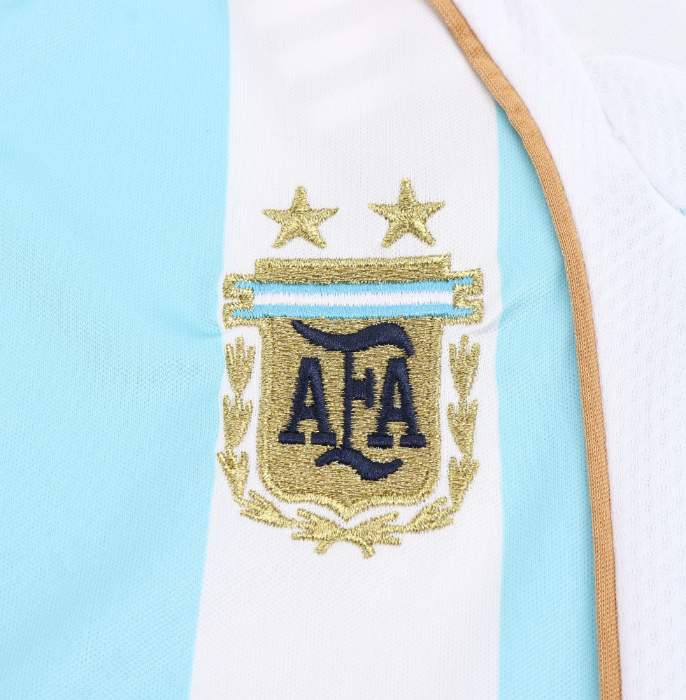 2006 World Cup Argentina Home Retro Kids Jersey