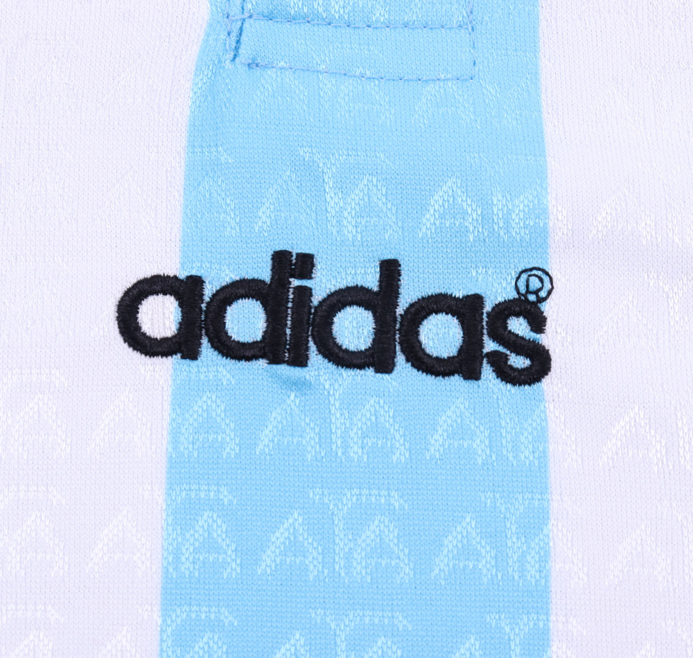 1996 Argentina Home Retro Kids Jersey