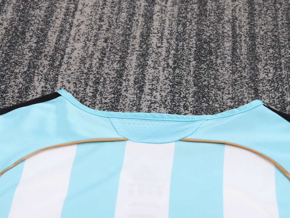 2006 World Cup Argentina Home Retro Kids Jersey