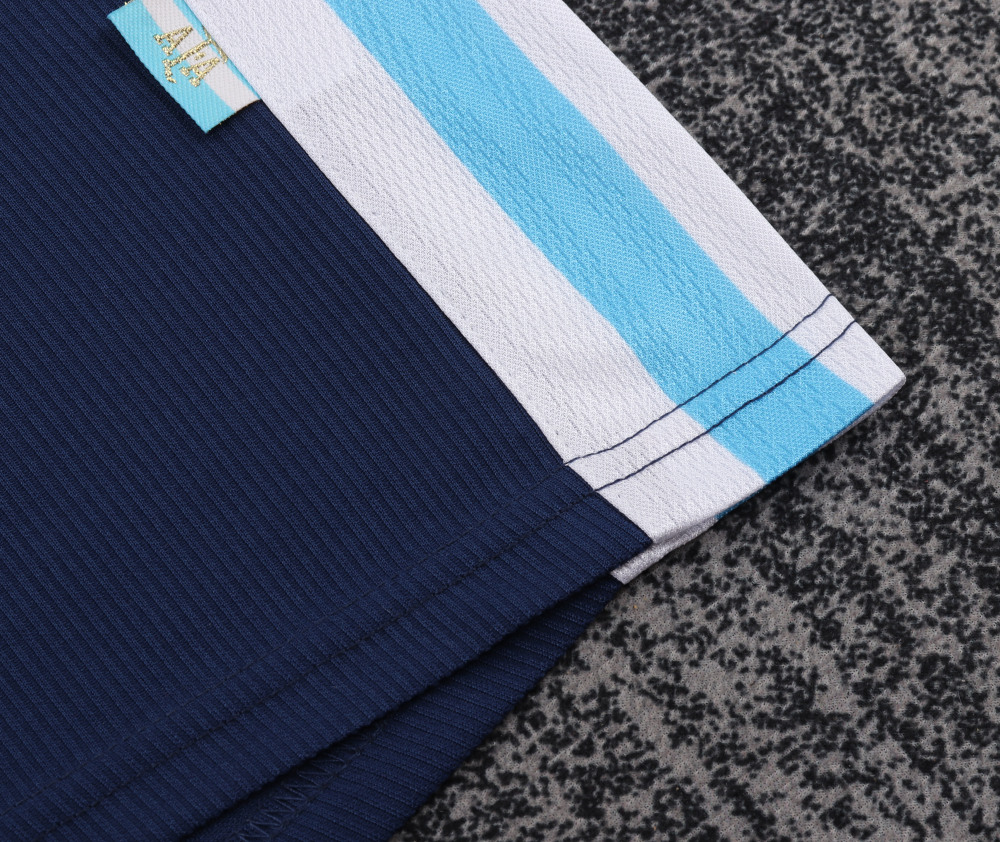 1998 World Cup Argentina Away Retro Kids Jersey