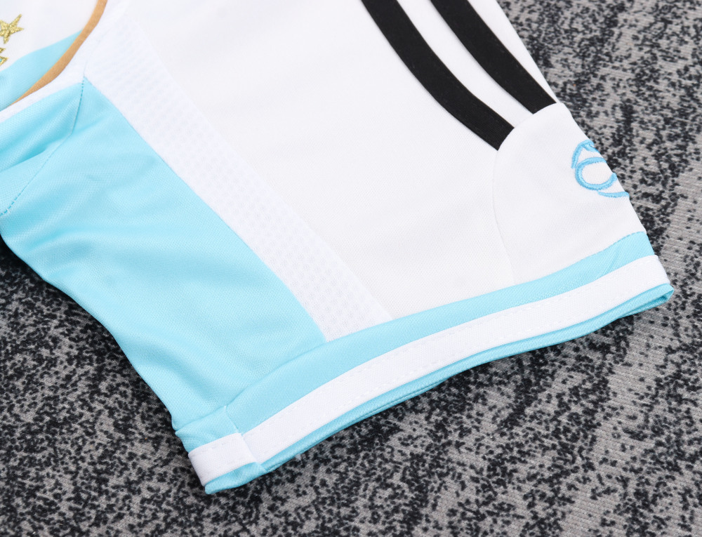 2006 World Cup Argentina Home Retro Kids Jersey