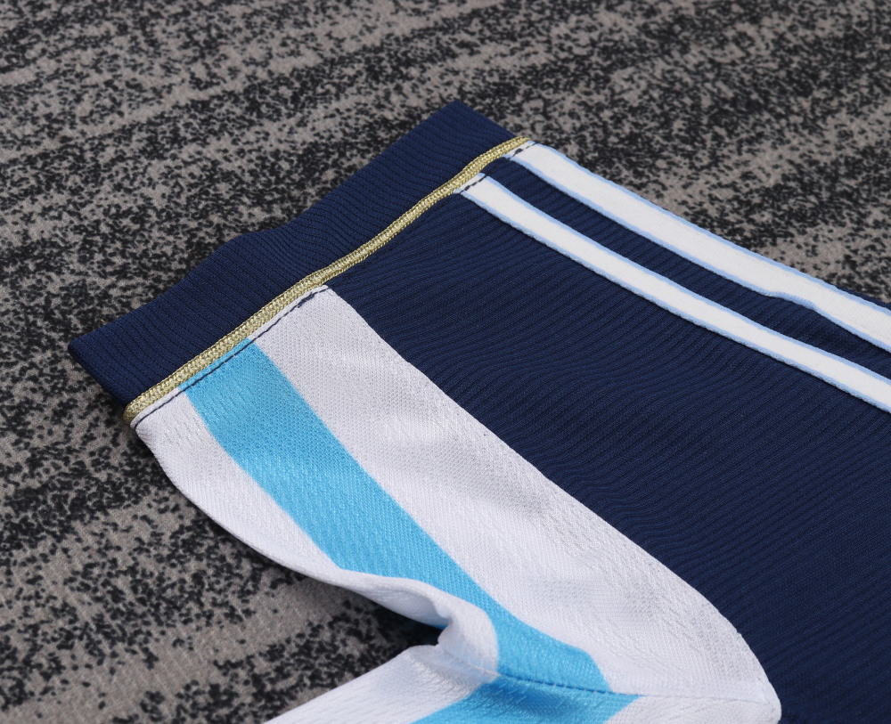1998 World Cup Argentina Away Retro Kids Jersey