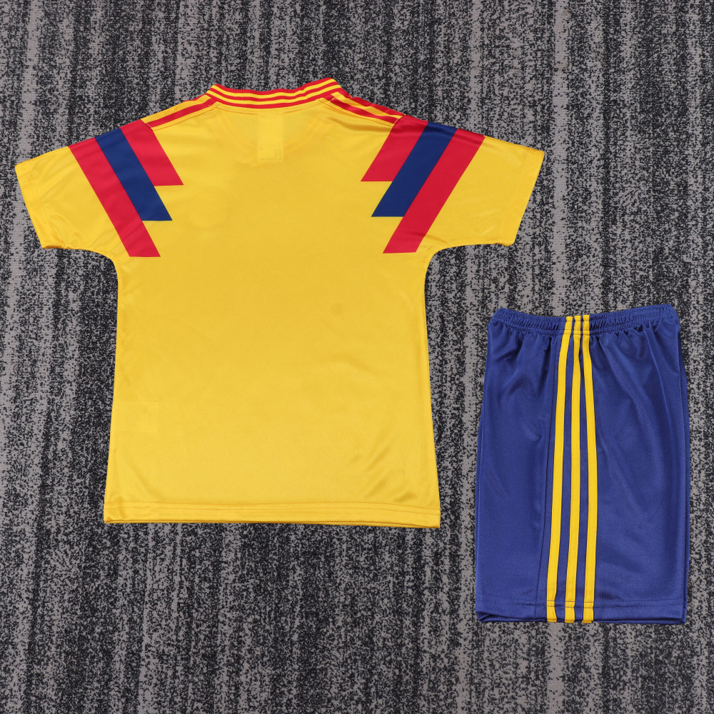 1990 Colombia Home Retro Kids Jersey