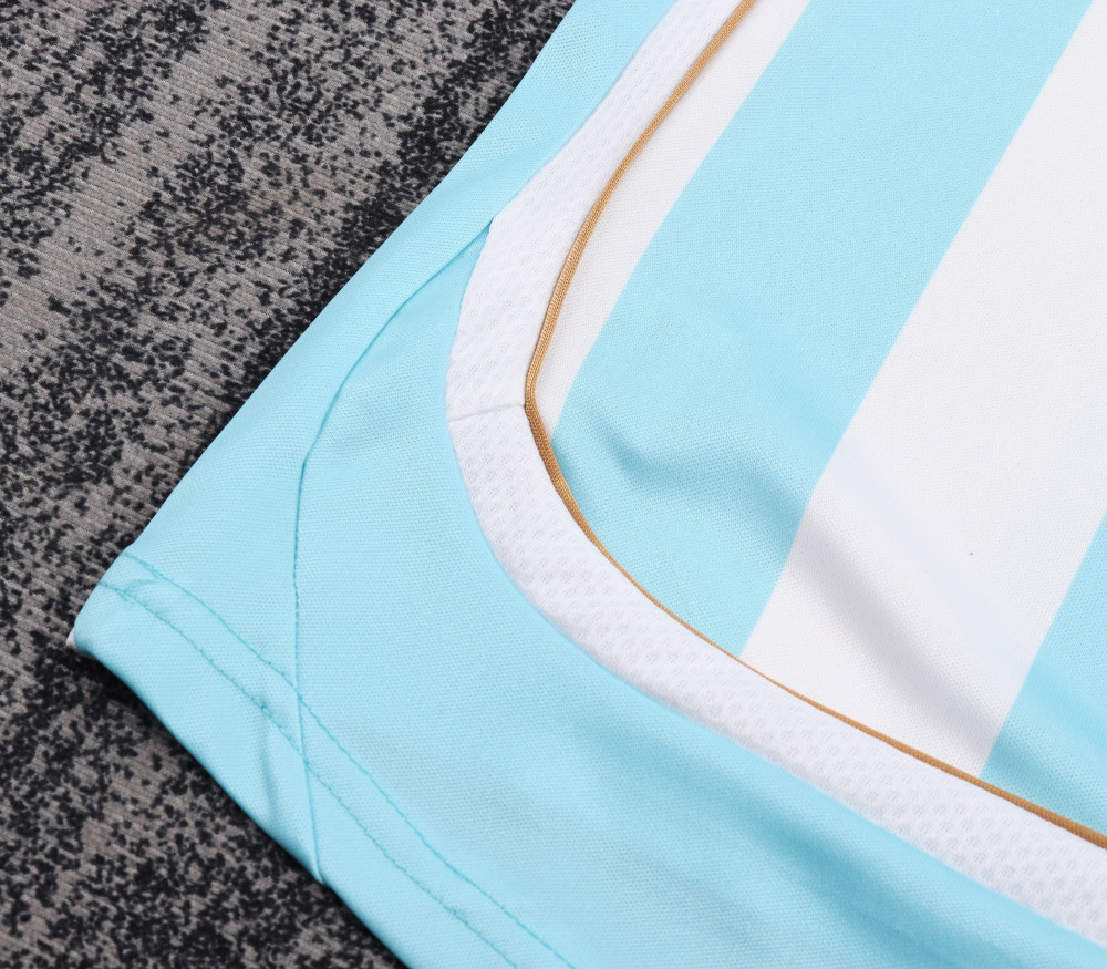 2006 World Cup Argentina Home Retro Kids Jersey