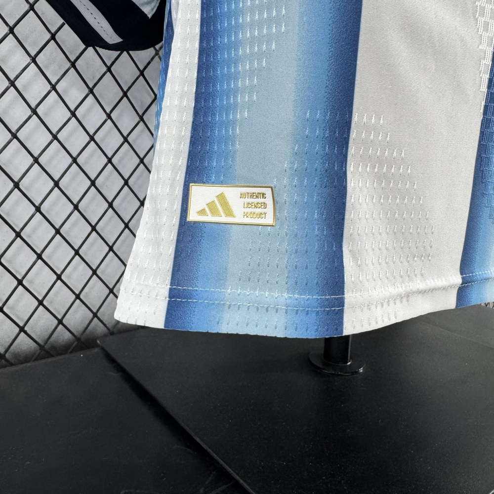 2026 World Cup Argentina Home Jersey Player Version Long Sleeve