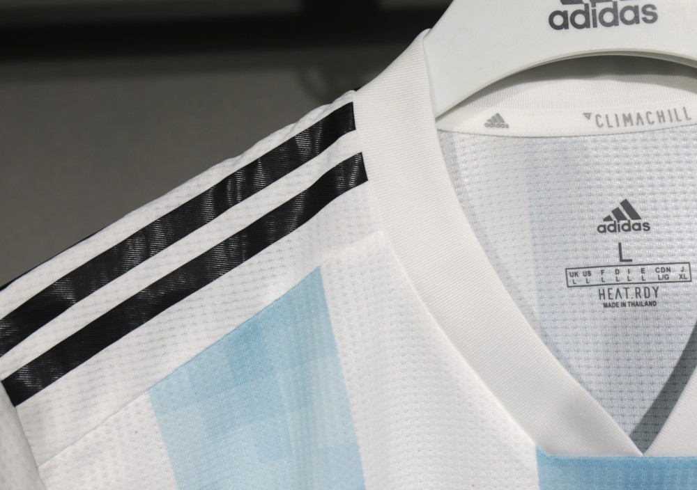 2018 World Cup Argentina Home Retro Jersey Player Version