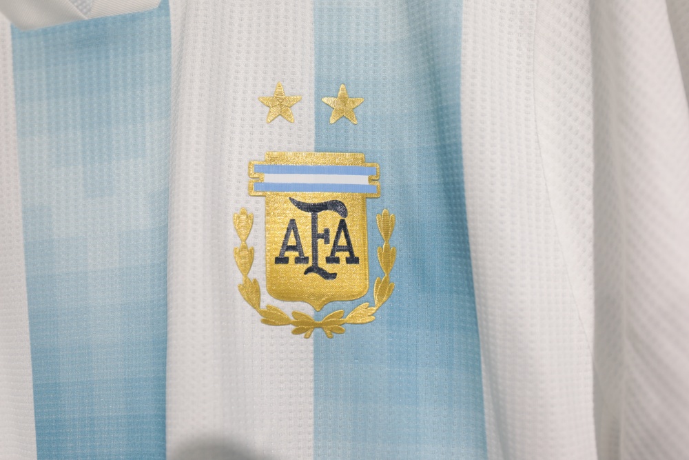 2018 World Cup Argentina Home Retro Jersey Player Version