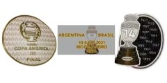 Copa America & Final Letter & 14 Cup