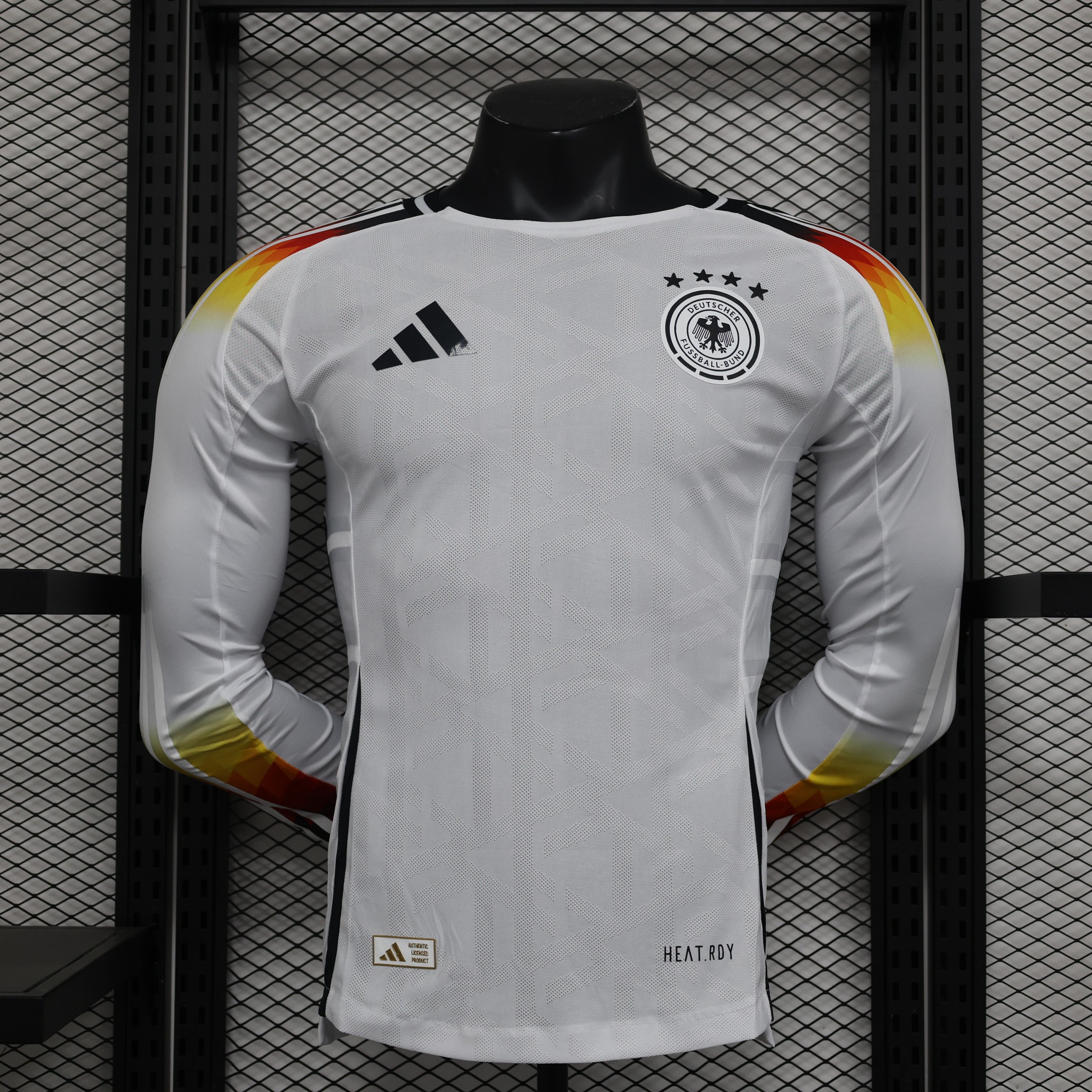 2024 EURO Germany Home Long Sleeve Jersey Player Version