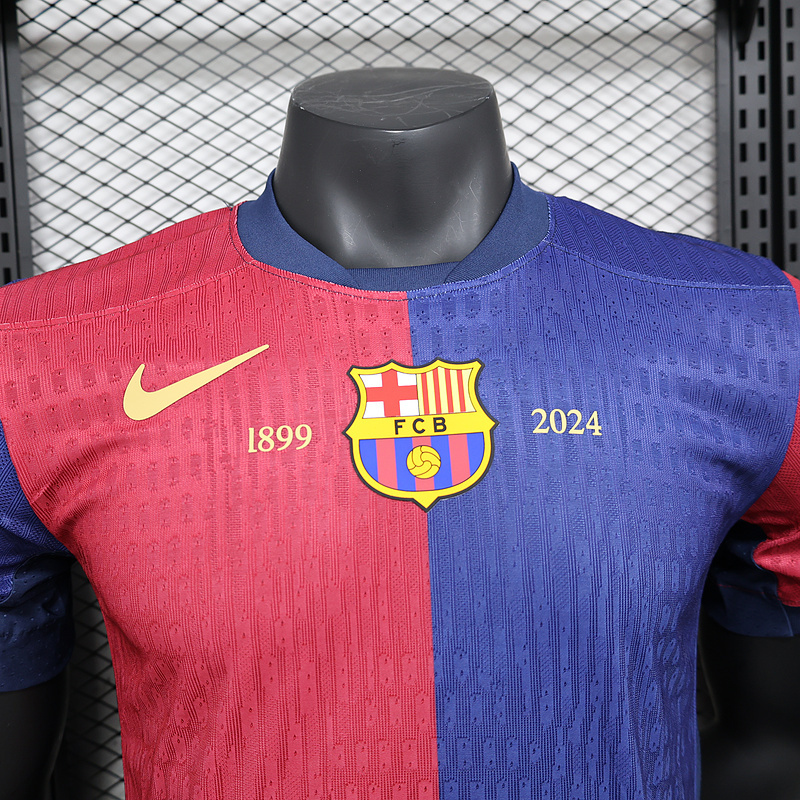 2024/25 Barcelona Home 1899-2024 Player Special Edition Jersey