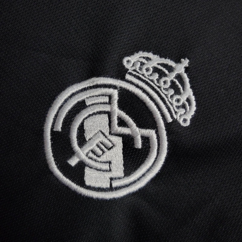 2023/24 Real Madrid Y-3 Fourth Jersey Black Kit