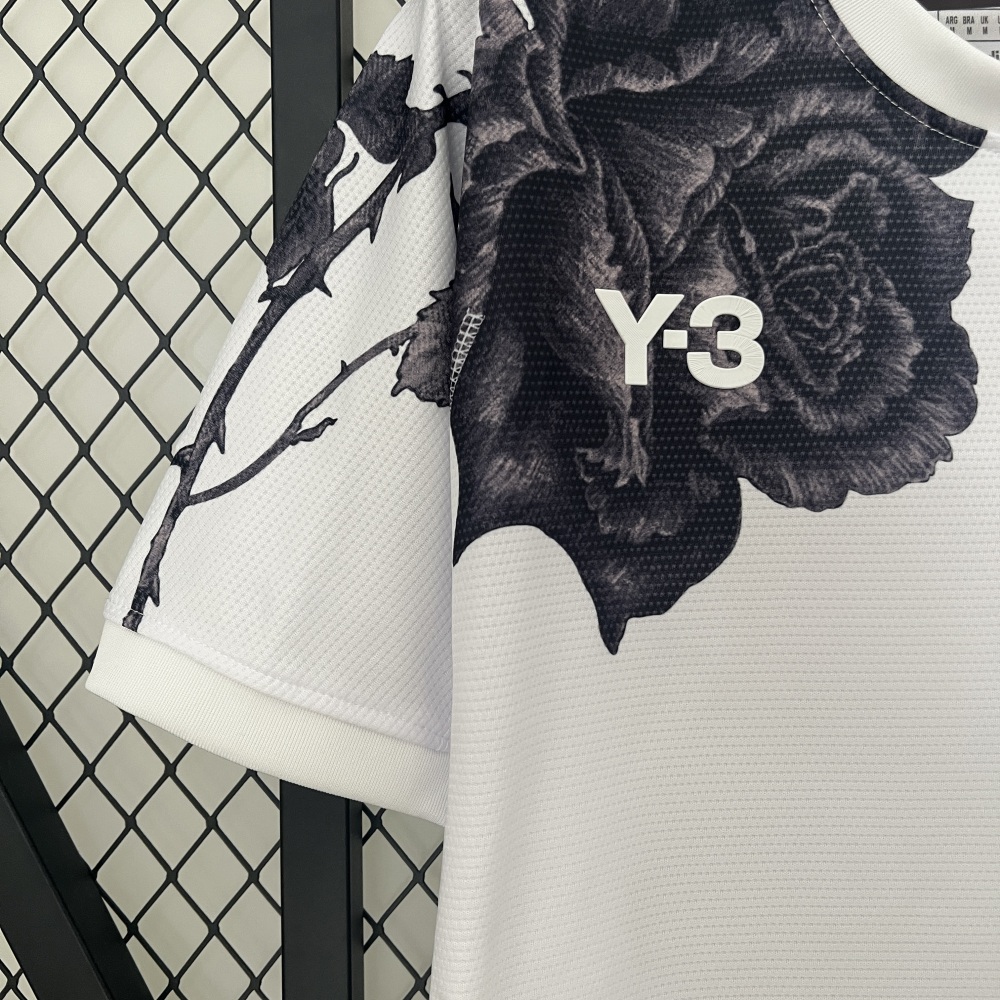 2023/24 Real Madrid Y-3 Fourth Jersey white Kit