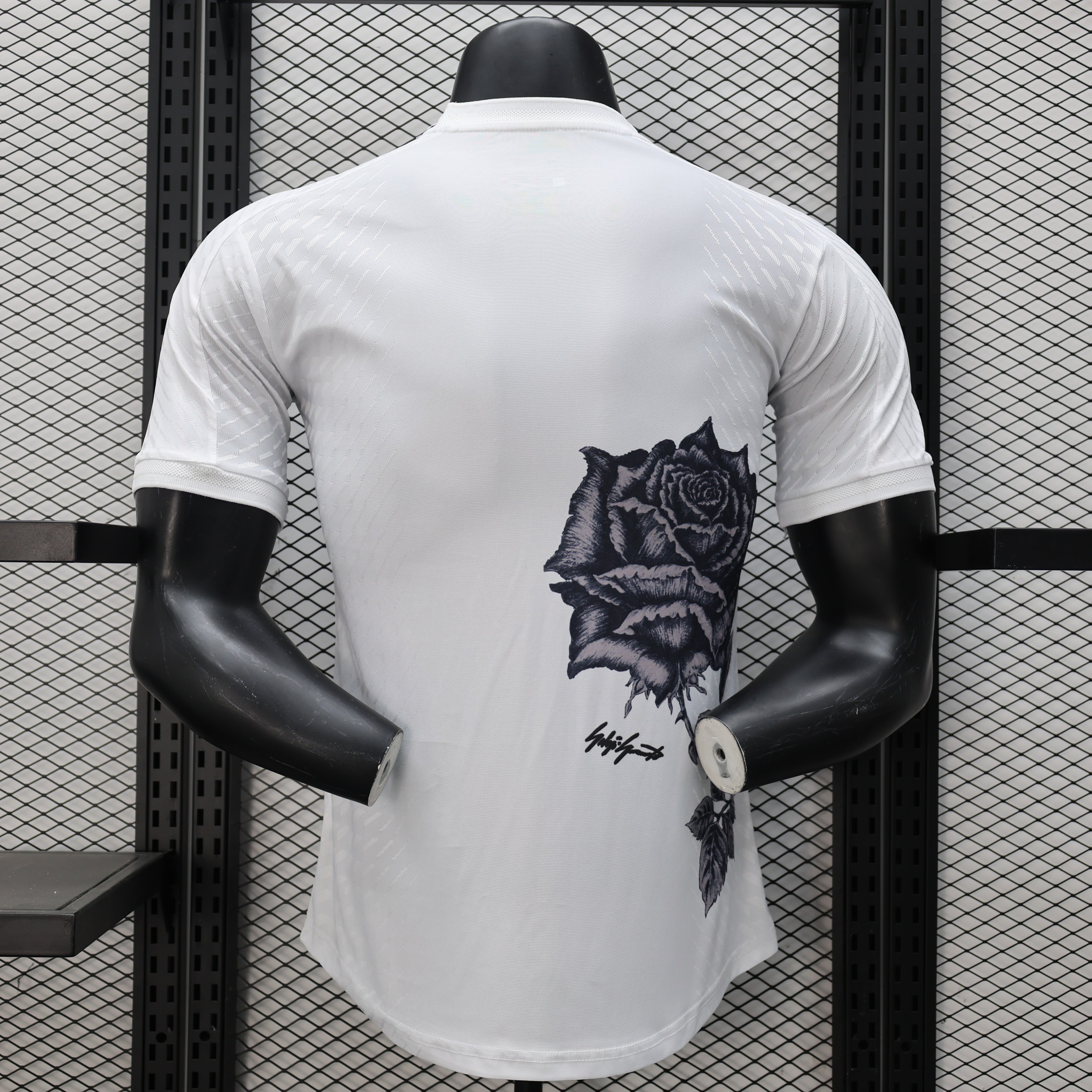 2023/24 Real Madrid Y-3 Fourth Player Version Jersey white Kit