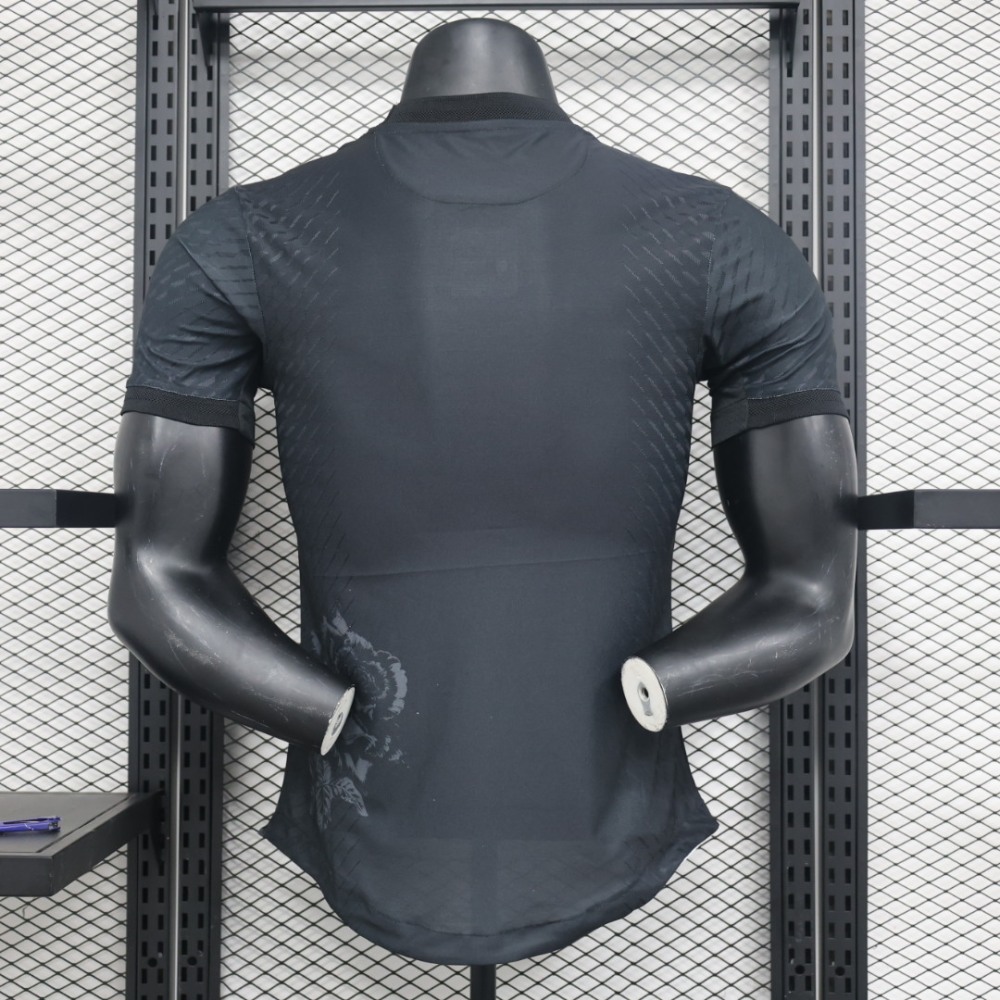 2023/24 Real Madrid Y-3 Fourth Jersey Black Player Version